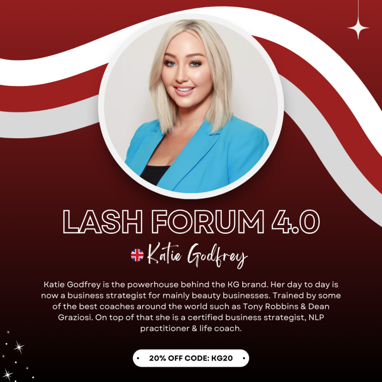 Lash Forum 4.0 Guest Speaker, Katie Godfrey